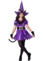 Girls Kitty Kat Witch Costume