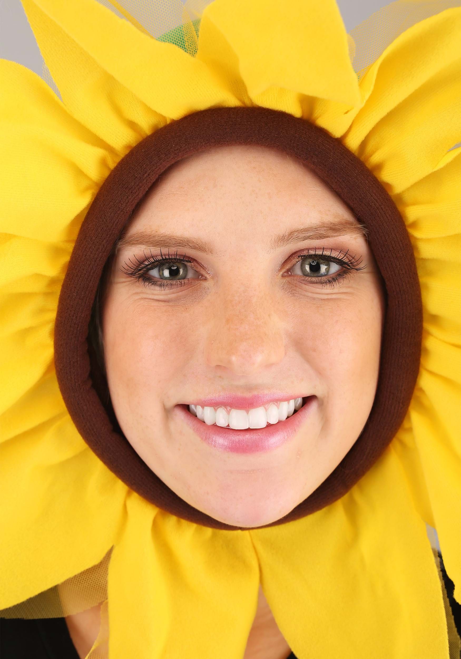 Sunflower Costume Adult Hood