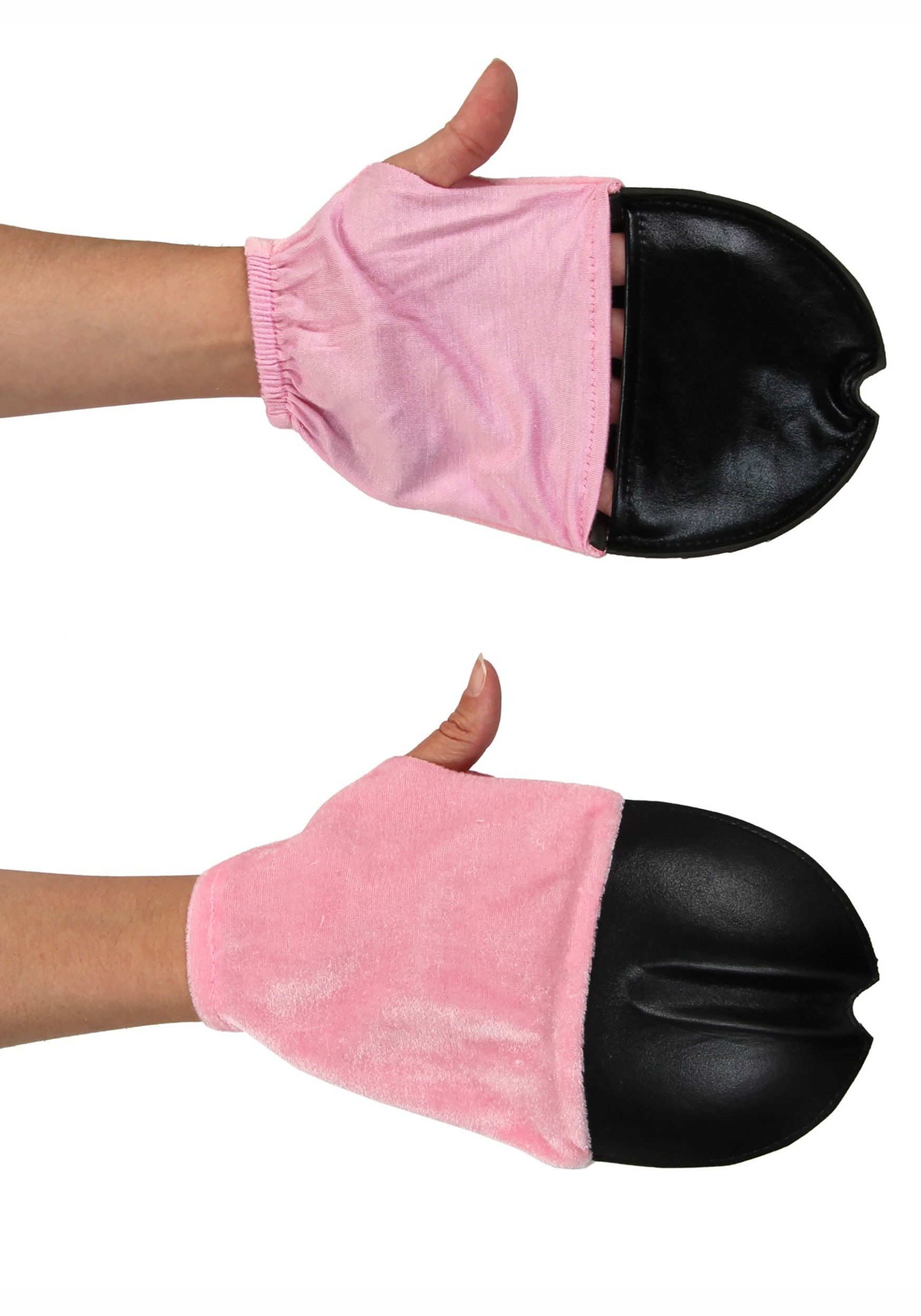 Pig Front Hooves Costume Gloves