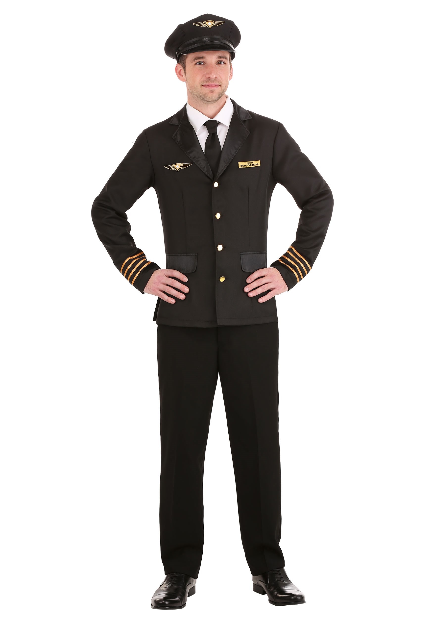 Luciu atomic Sigur  Mile High Pilot Adult Costume