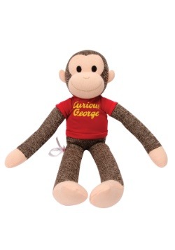 Sock Monkey Curious George Stuffed Figure