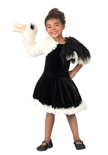 Girls Puppet Ostrich Costume