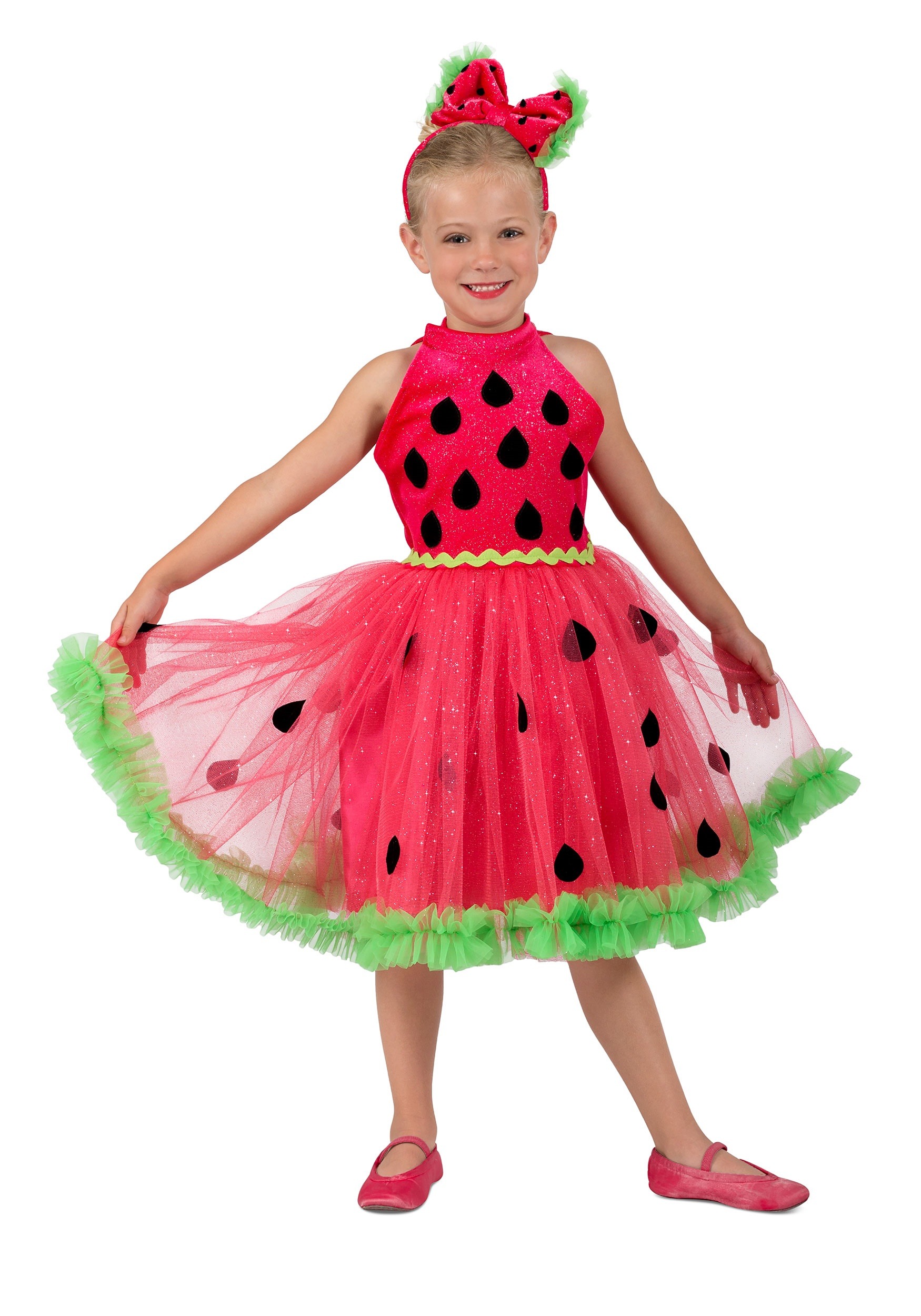 Watermelon Miss Costume for Girls. watermelon outfit girl. 