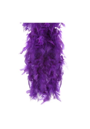 80 Gram Purple Boa for Women