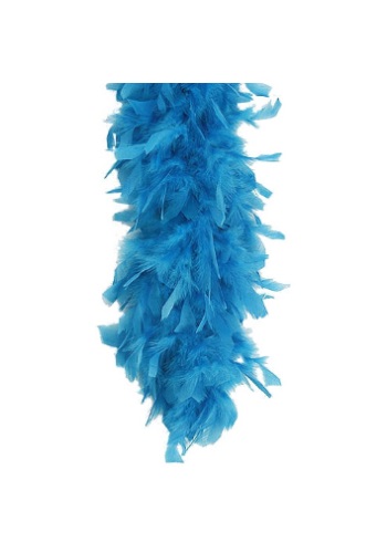Turquoise 80 Gram Feather Boa for Women