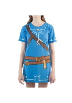 Womens Breath of the Wild Zelda Link Cosplay Tunic