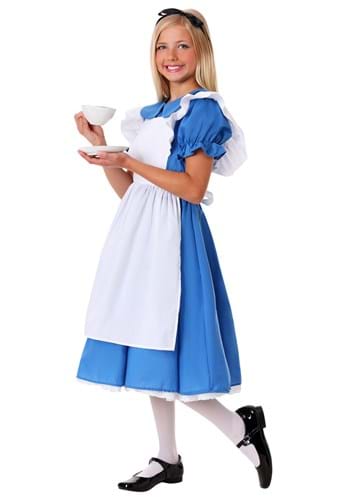 Deluxe Girl's Alice Costume Dress | Storybook Costumes