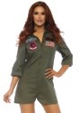 Top Gun Womens Flight Suit Romper