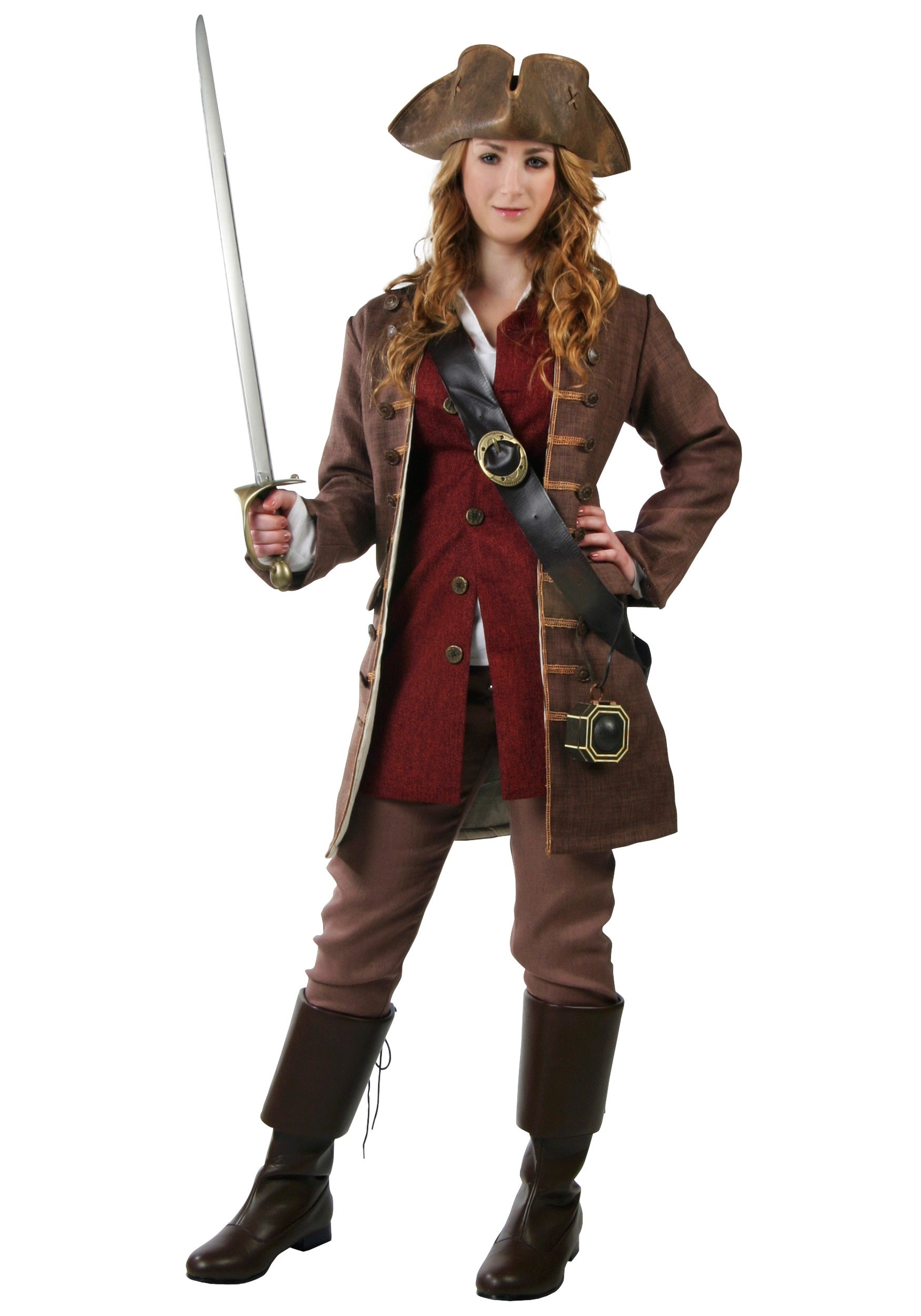 Women's Authentic Caribbean Pirate Costume