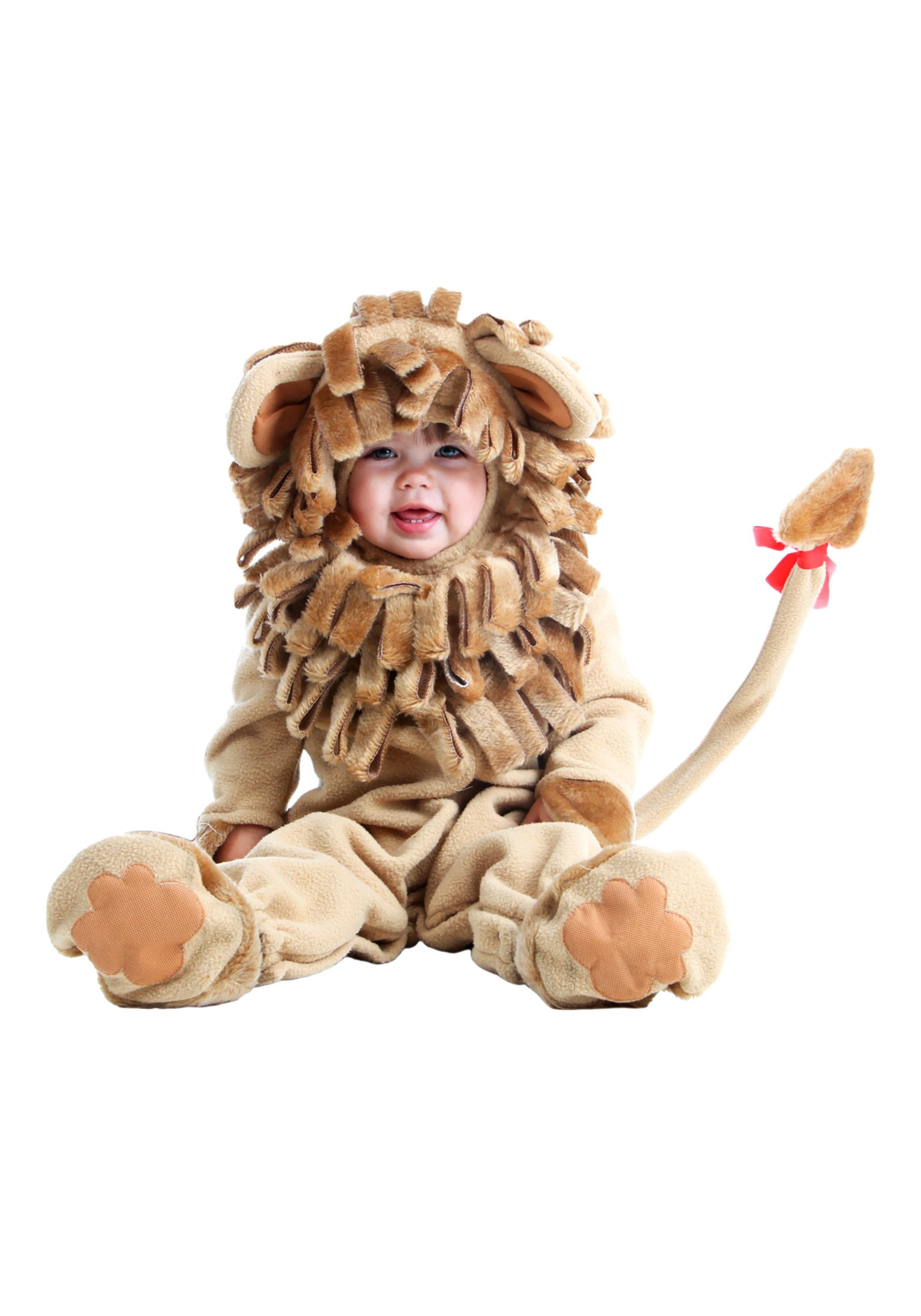 Lion Child Toddler Hooded Circus Animal Costume Cape Cloak Mantle 