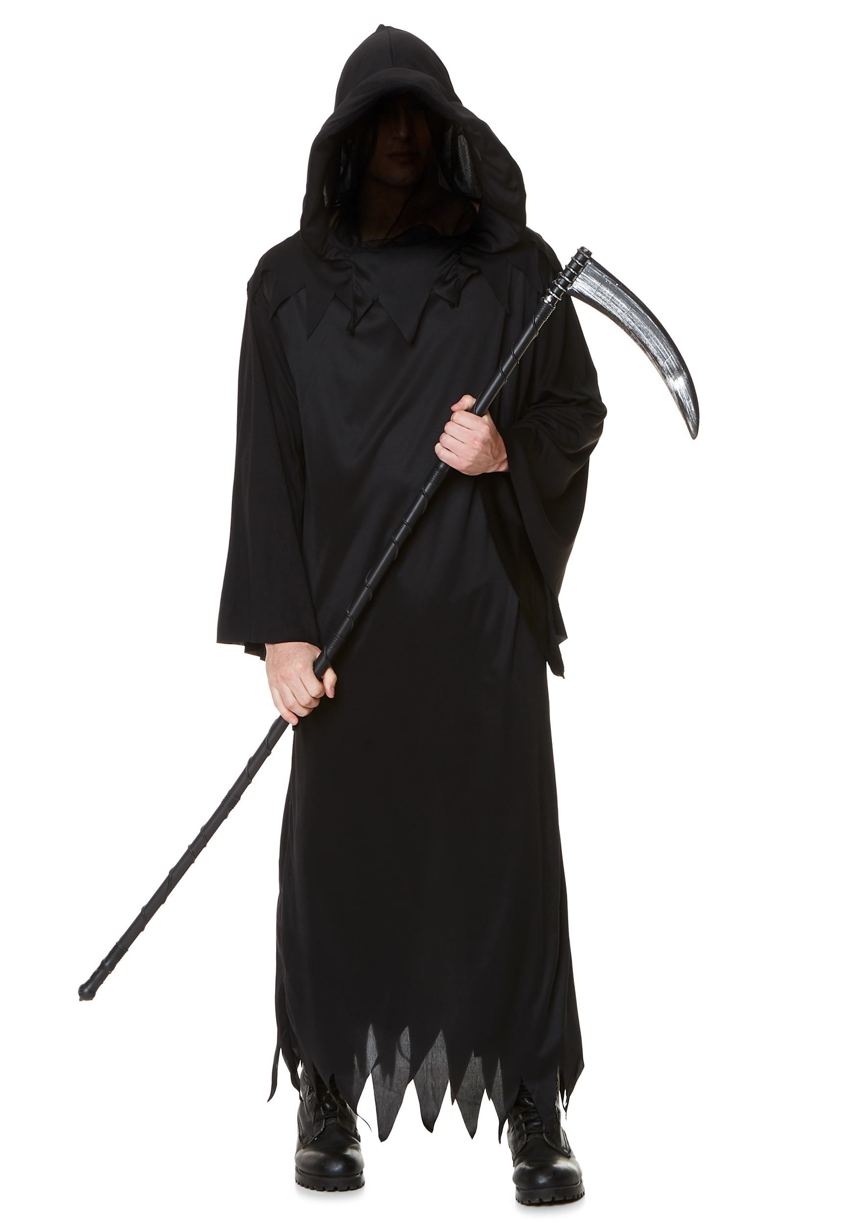 Fantasia de Reaper Masculino com Músculos - Men's Reaper Costume