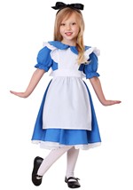 Toddler Girls Alice Costume Deluxe Alt 2