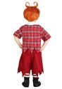 Toddler Red Munchkin Costume Back
