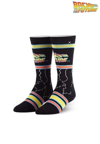Odd Sox Back to the Future Adult Knit Socks-update