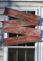 Haunted Window Boards - Blood Stains