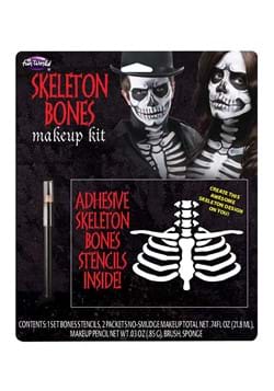 Skeleton Bones Makeup Kit