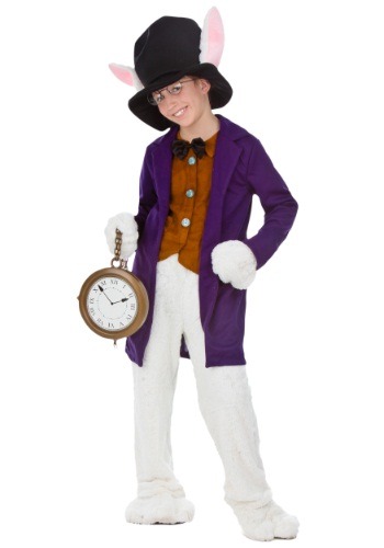 Storybook White Rabbit Kids Costume