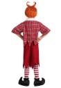 Child Red Munchkin Costume Back