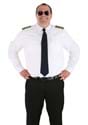 Adult Plus Size Pilot Costume Shirt Alt 1