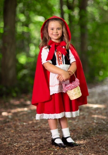 Deluxe Child Little Red Riding Hood Costume