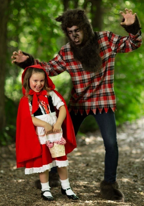 Deluxe Girls Little Red Riding Hood Costume