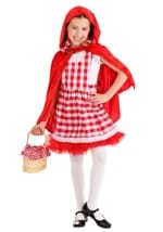 Red Riding Hood Tutu Kids Costume Alt 1