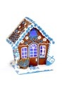 7 inch Claydough LED Hanukkah Gingerbread House