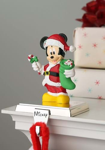 Santa Mickey Mouse Stocking Holder