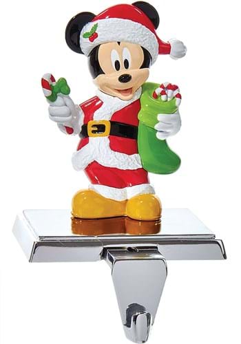 Santa Mickey Mouse Stocking Holder