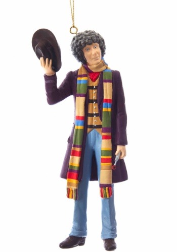 5" Doctor Who 4th Doctor Tom Baker Ornament