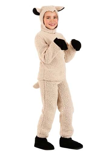 Kids Woolly Sheep Costume Alt 1