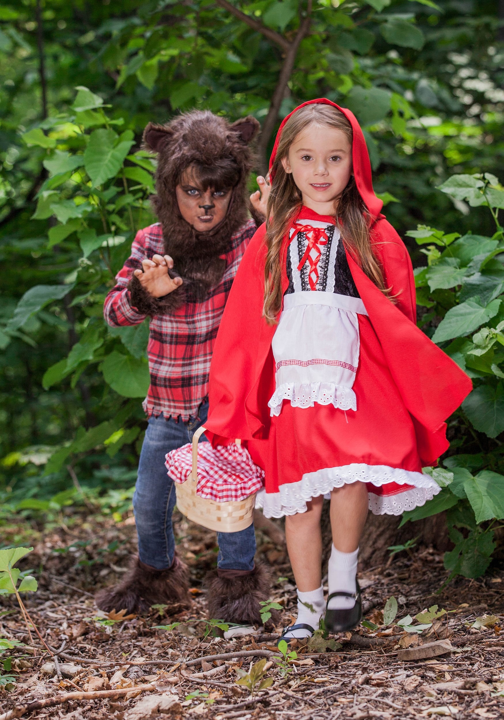 Wild Wolfie Girl Kids Costume 