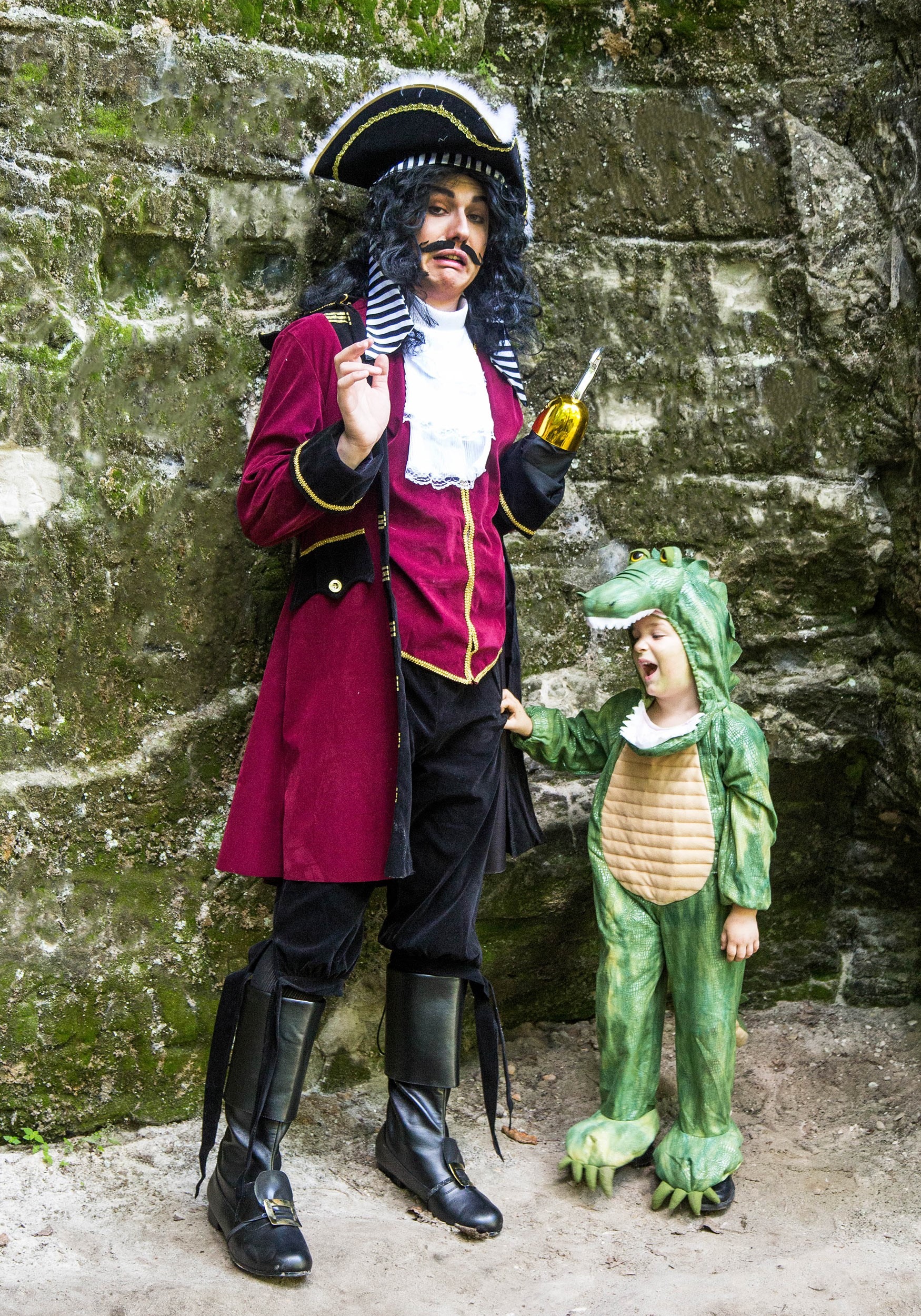 DIY Pirate Costume. Just bought a plain captain hook costume and