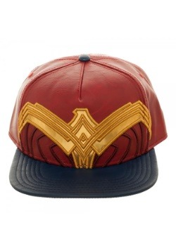 Wonder Woman Suit Up Applique Snapback Hat