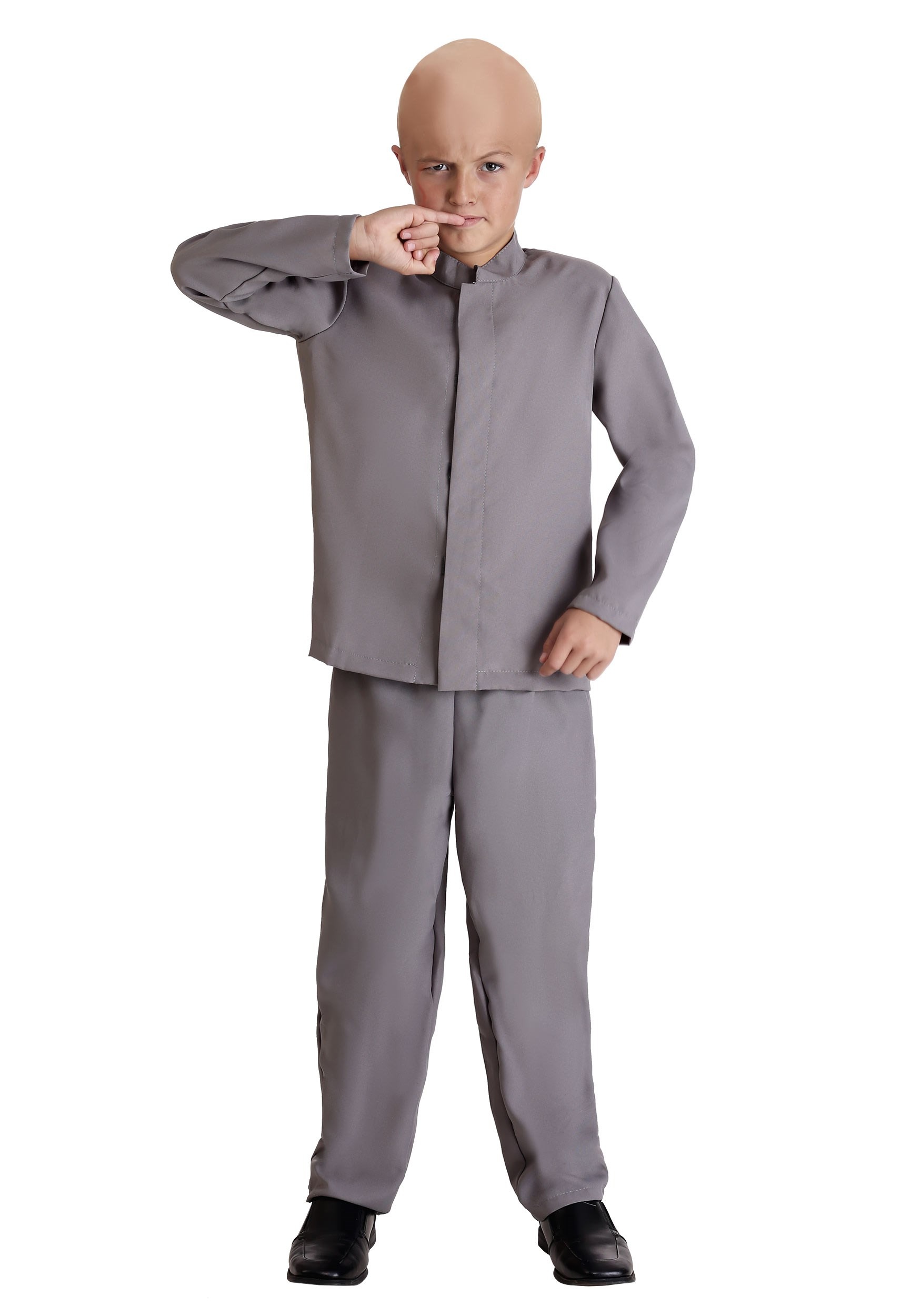 Kid's Mini Grey Suit Costume