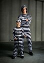 Child Striped Prisoner Costume Alt 4