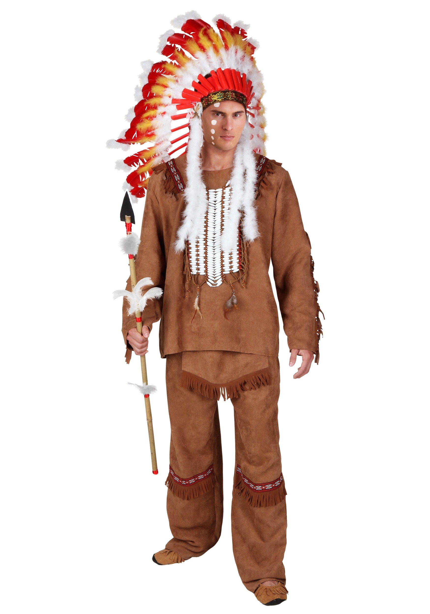 Deluxe Men S Native American Costume   Deluxe Mens Indian Costume Main 