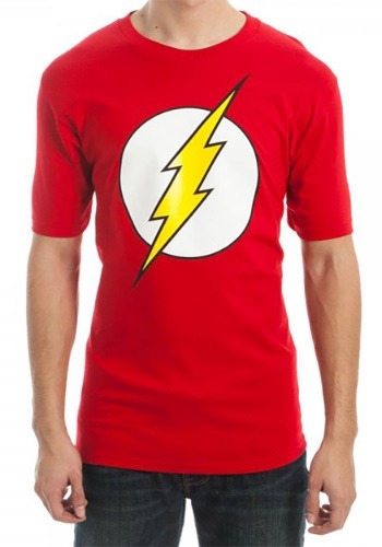 Men's DC Comics Flash Logo Red T-Shirt