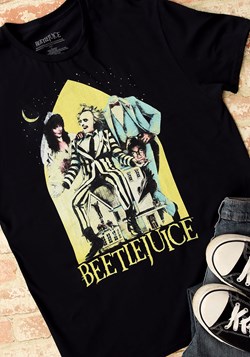Beetlejuice Adult Black Shirt