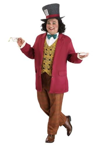 Mens Plus Size Mad Hatter Costume