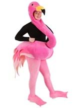 Adult  Graceful Flamingo Costume Alt 1