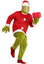 The Grinch Santa Deluxe Jumpsuit with Mask Alt 2