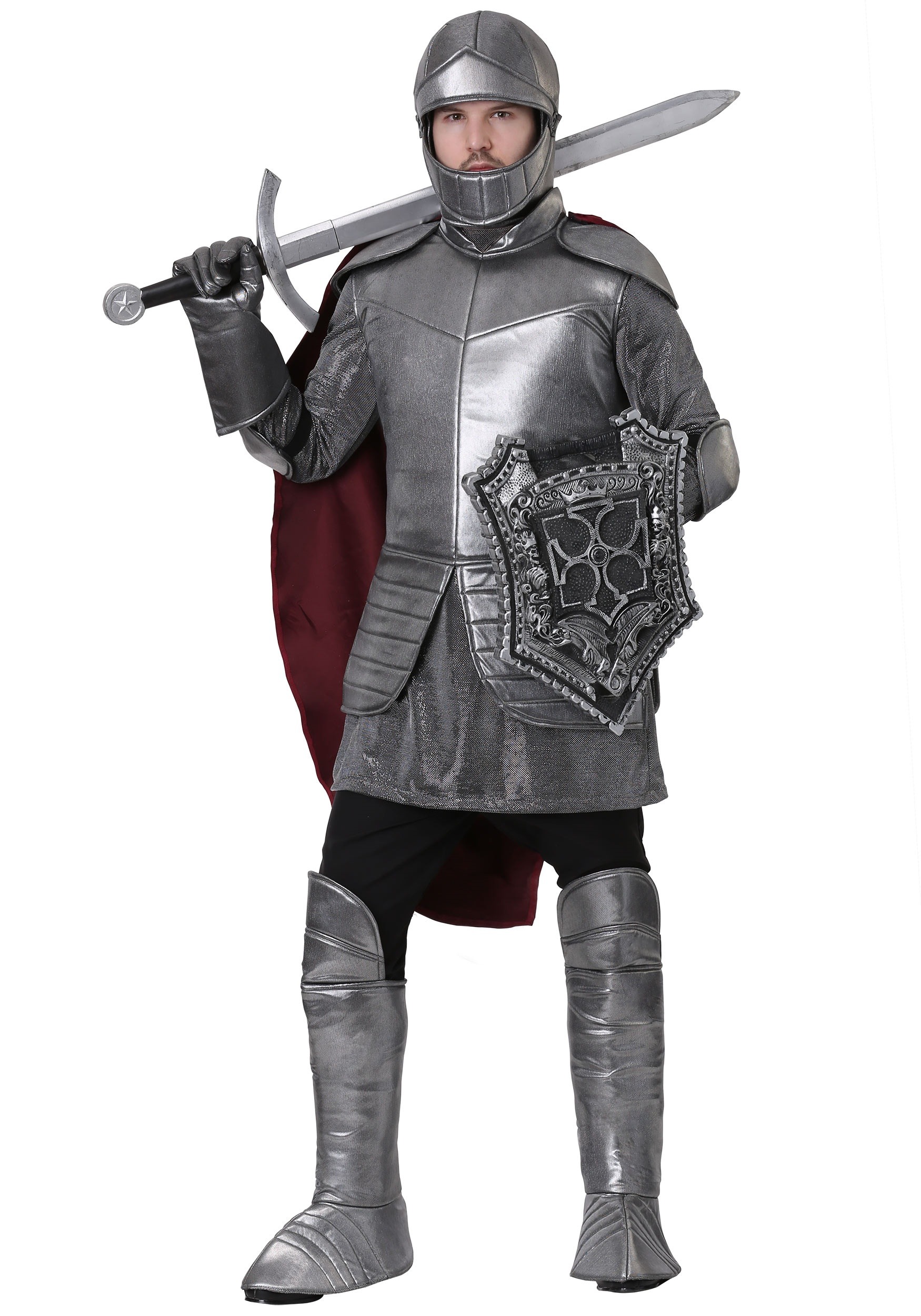 Royal Knight Plus Size Men's Costume
