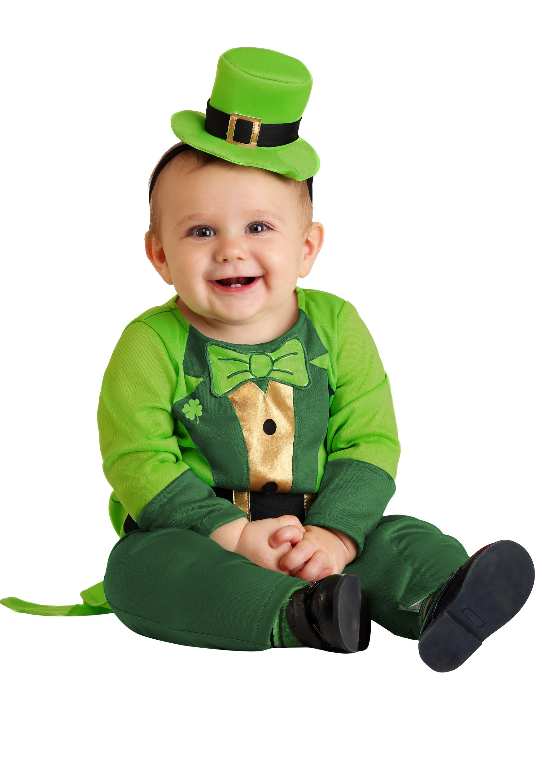 Photos - Fancy Dress FUN Costumes Boys Leprechaun Infant Costume | St. Patrick day outfit Green