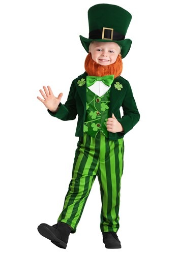 2 Pack St. Patricks Party Hat St. Patricks Day Accessories Green Leprechaun Top Hat with Brown Beard for Men Women Teens, Shamrocks Velvet Irish