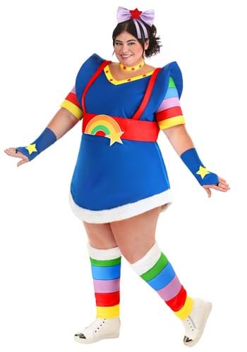 Plus Size Rainbow Brite Costume for Women