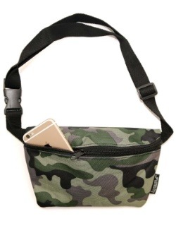 Army Camouflage Print Fydelity Fanny Pack