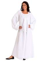Womens White Renaissance Chemise Costume Alt 2