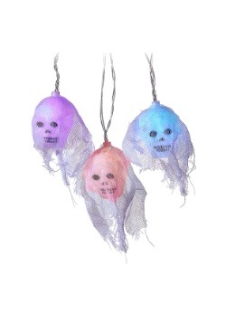 Color Change Skull 10 Piece LED Light Set
