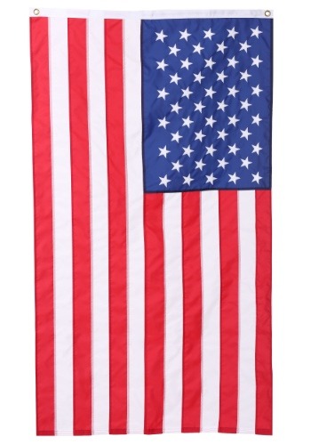 USA Embroidered Nylon Flag - 3' x 5'